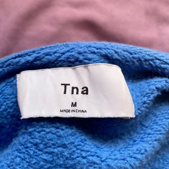 Baby blue TNA “THE ICONIC HOODIE” - Picture 4 of 4